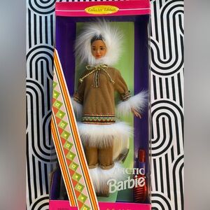 1996 Vintage Arctic Barbie Doll NRFB Mattel 16495